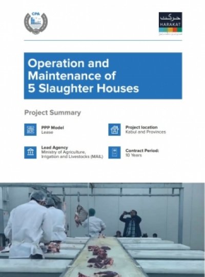 Operation and Maintenance of 5 Slaughter Houses