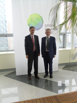 Meeting With President of GCF