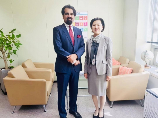 Courtesy call with the Director General of Development Coorperation Bureau