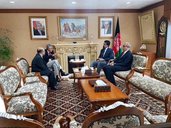 Meeting with Professor Dr. Mohammed Qasim Hashimzai