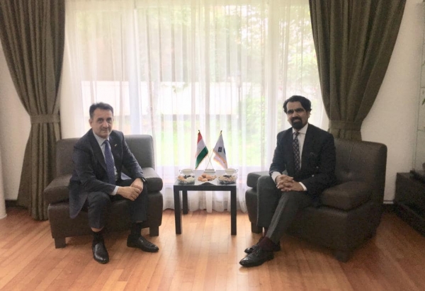 Courtesy call with Ambassador of Tajikistan