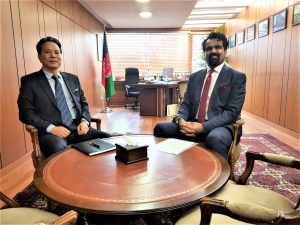 Meeting with Special Representative of Republic of Korea for Afghanistan and Pakistan
