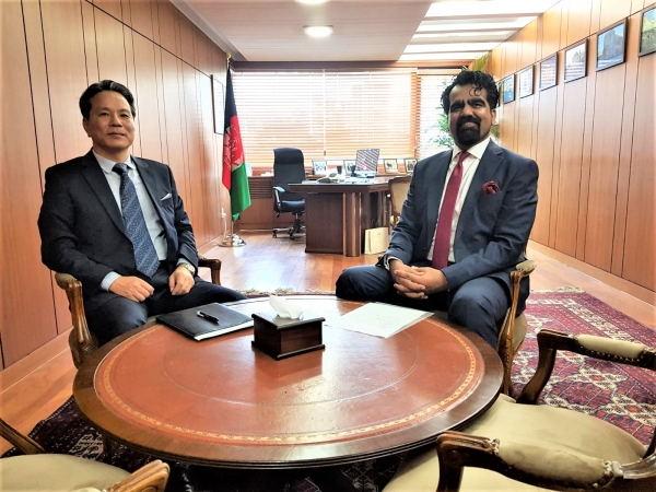 Meeting with Special Representative of Republic of Korea for Afghanistan and Pakistan