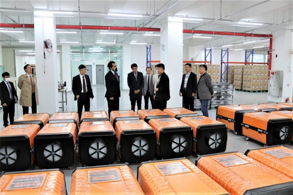 Meeting with Mr. Kim, President of ASKO Co. Ltd (Person & People) Group