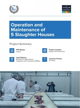 Operation and Maintenance of 5 Slaughter Houses