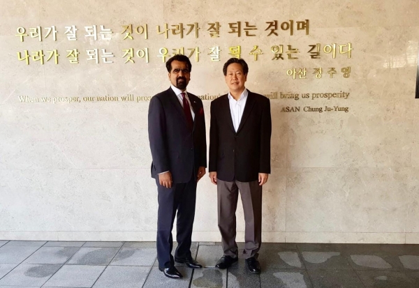Meeting with President of ASAN Institute