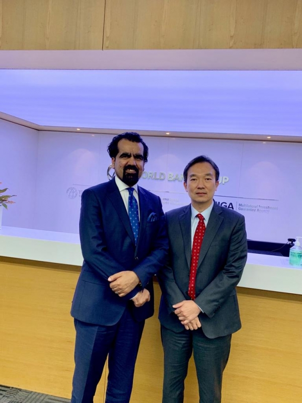 Meeting with Special Representative of The World Bank