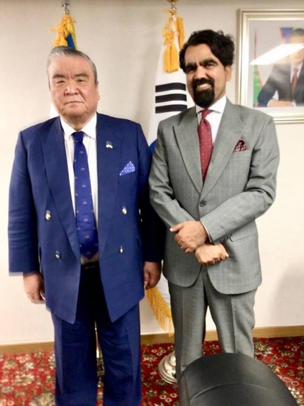 Courtesy call with Ambassador of Uzbekistan
