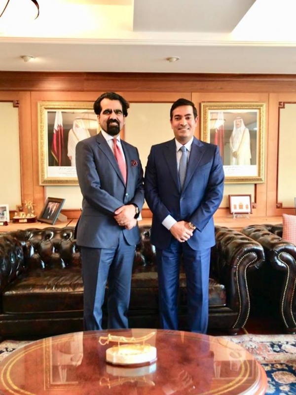 Courtesy call with Ambassador of Qatar