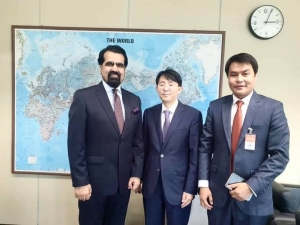 Meeting with the Director-General of Asian and Pacific Affairs Bureau