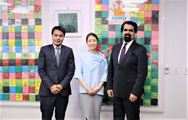 Meeting with Ms. Kang Sun-woo, MP and member of the Health &amp; Welfare Committee of the National Assembly of the Republic of Korea