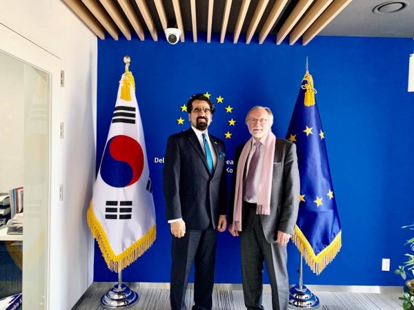Courtesy Call with Ambassador of EU