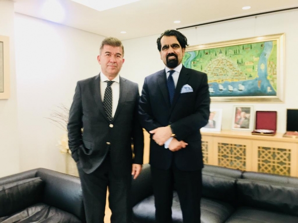 Courtesy Call with Turkish Ambassador