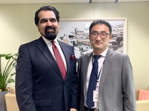 Meeting with Director General of the Development Cooperation Bureau of the Ministry of Foreign Affairs of the Republic of Korea