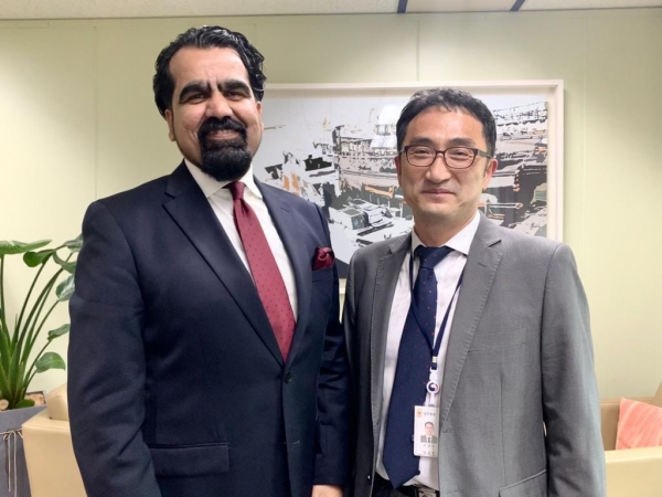 Meeting with Director General of the Development Cooperation Bureau of the Ministry of Foreign Affairs of the Republic of Korea