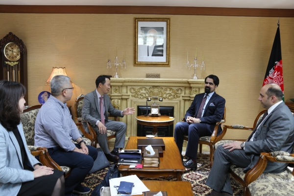 Meeting with Country Director of WFP-Korea