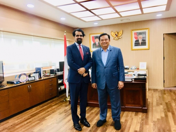 Courtesy call with Ambassador of Indonesia