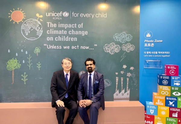 Meeting with the President of Korean Committee for UNICEF