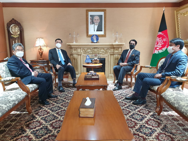 Meeting with Special Representative of the Republic of Korea