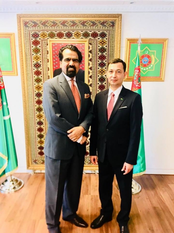 Courtesy Call with Turkmenistan Ambassador