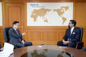 Meeting with the President & CEO of KOTRA