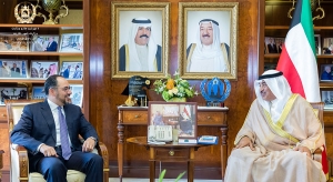 Minister of Foreign Affairs Meets Kuwait’s Deputy Prime Minister and Minister of Foreign Affairs