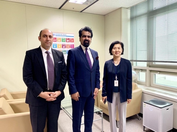 Meeting with the Director General of Development Cooperation Bureau
