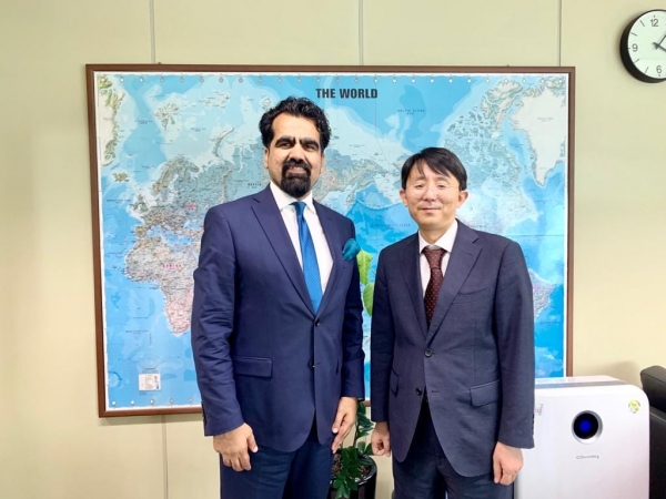 Meeting with the Director-General of Asian and Pacific Affairs Bureau of Foreign Ministry of the Republic of Korea