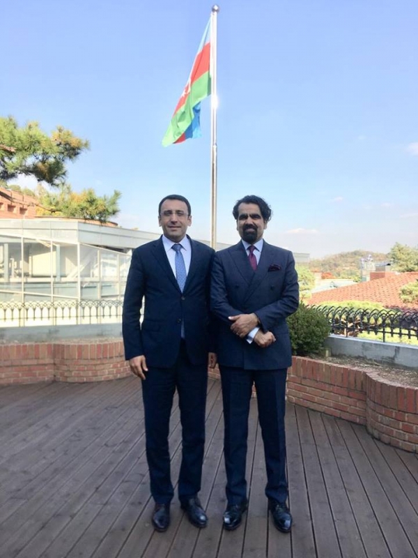 Courtesy call with Ambassador of Azerbaijan